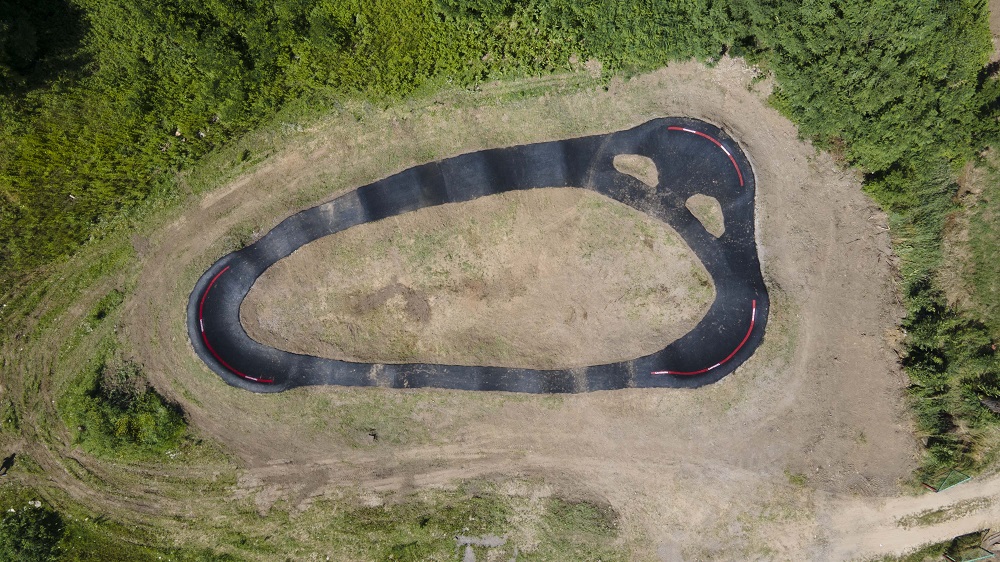 Asphalt pumptrack around Krakow