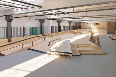 Projekt für einen Indoor-Skatepark - AvePark