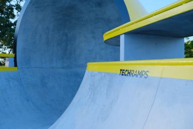 Projekt eines Skateparks aus Beton - Minsk Mazowiecki