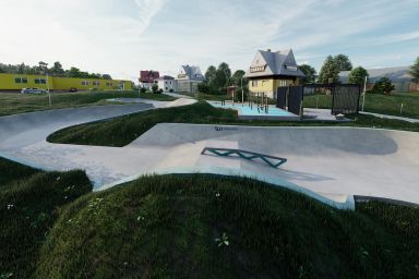 Sidzina Beton-Skatepark-Projekt