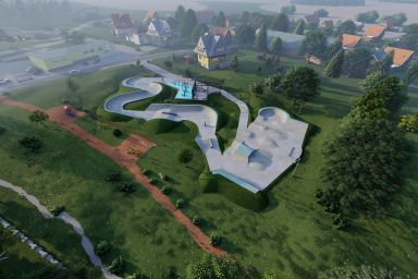 Sidzina Beton-Skatepark-Projekt