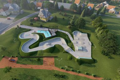 Sidzina Beton-Skatepark-Projekt