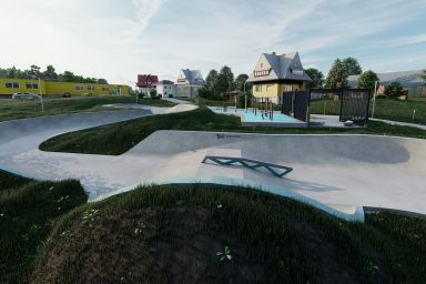 Sidzina Beton-Skatepark-Projekt