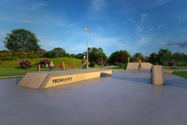 Projekt Skatepark aus Beton - Kutno