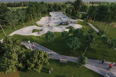 Projekt skateparku betonowego - Myślenice