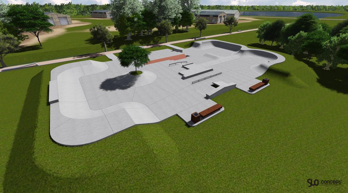 concept skatepark in Zgierz
