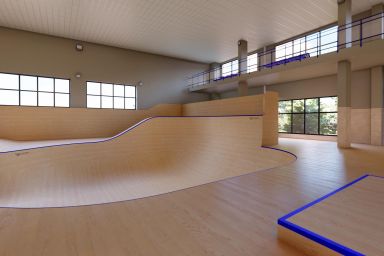 Projet skateparku indoor - Kalisz