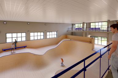 Projet skateparku indoor - Kalisz