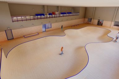 Projet skateparku indoor - Kalisz