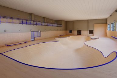 Projet skateparku indoor - Kalisz