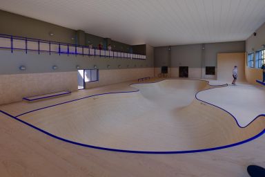 Projet skateparku indoor - Kalisz