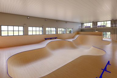 Projet skateparku indoor - Kalisz