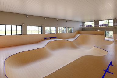 Projet skateparku indoor - Kalisz