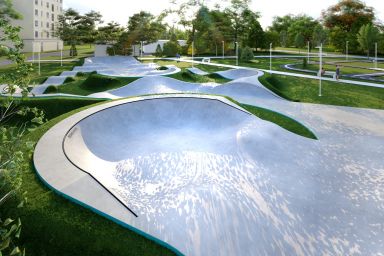 Concrete skatepark project - Piekary Śląskie