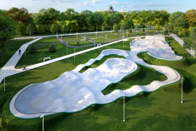 Concrete skatepark project - Piekary Śląskie