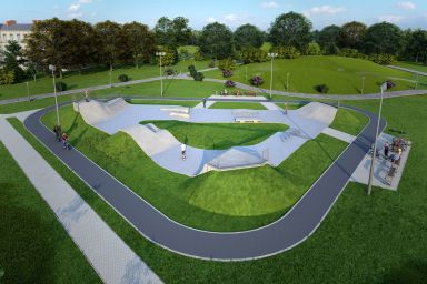 Concrete skatepark project - Kutno