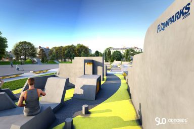 Concrete skatepark project - Minsk Mazowiecki