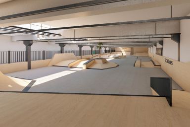 Projekt für einen Indoor-Skatepark - AvePark