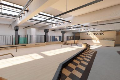 Projekt für einen Indoor-Skatepark - AvePark