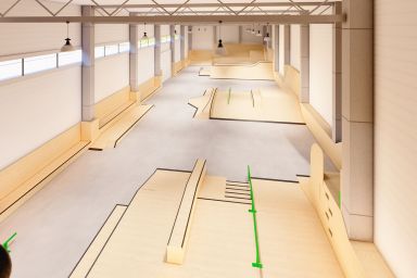 Indoor-Skatepark in Krakau - Streetpark