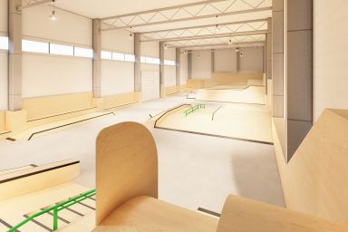 Indoor-Skatepark in Krakau - Streetpark