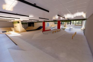 Indoor skatepark in Warsaw - Woodpark