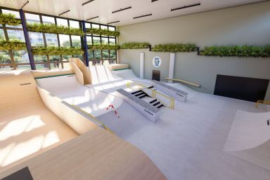 Indoor skatepark in Warsaw - Woodpark