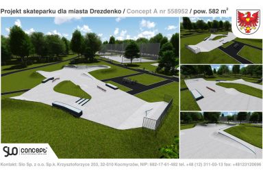 Projekt skateparku - Drezdenko