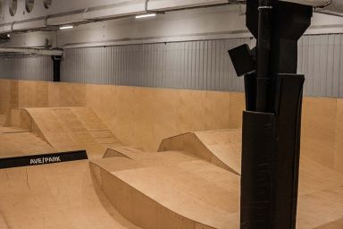 Kryty skatepark w Warszawie - Ave Park