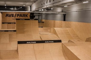 Kryty skatepark w Warszawie - Ave Park