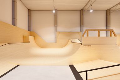 Kryty skatepark w Krakowie - Streetpark