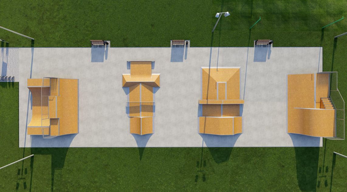 Modular skatepark project Szczucin