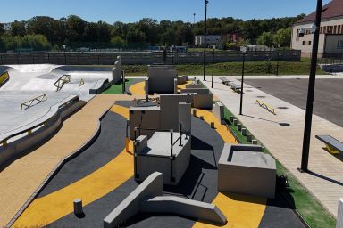 Projekt skateparku betonowego - Mińsk Mazowiecki