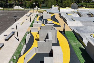 Projekt skateparku betonowego - Mińsk Mazowiecki