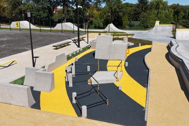 Projekt skateparku betonowego - Mińsk Mazowiecki