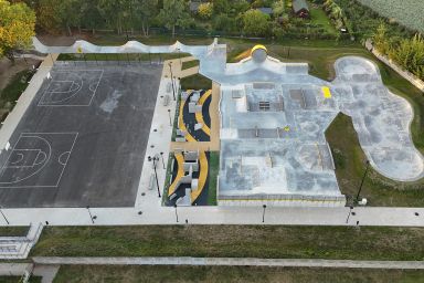 Projekt skateparku betonowego - Mińsk Mazowiecki