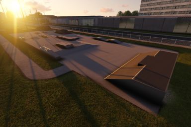 Skatepark project - Dąbrowa Tarnowska