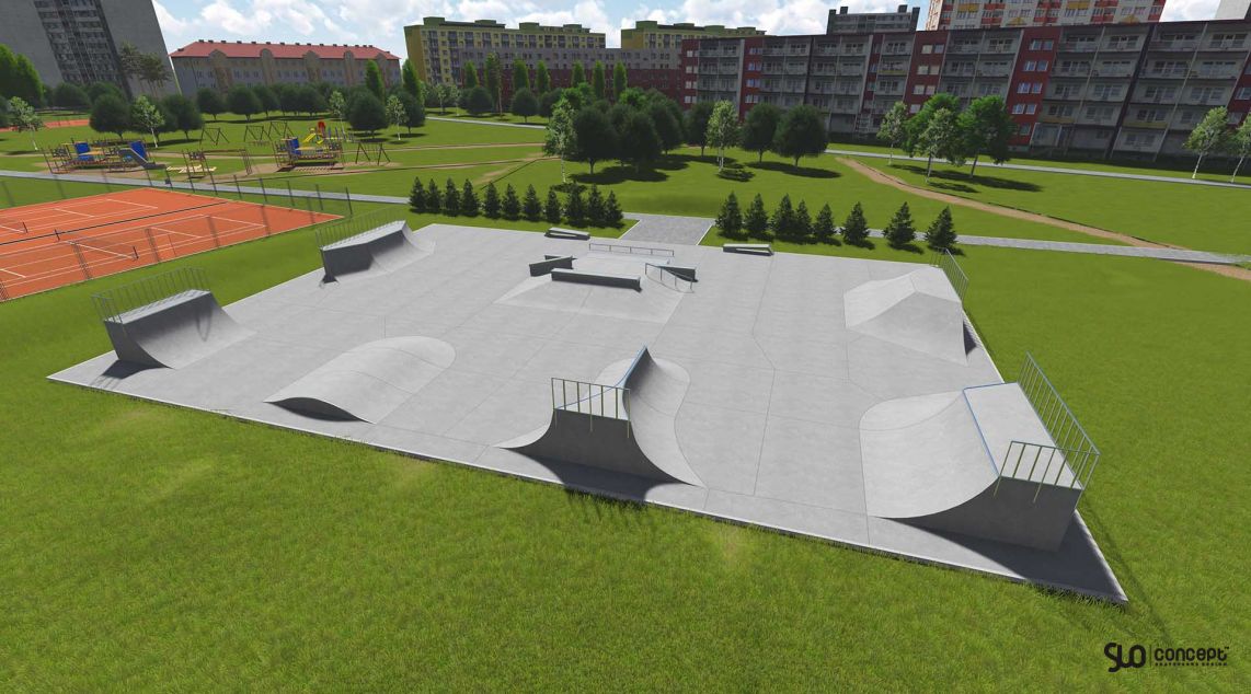 Project skatepark in Tychy