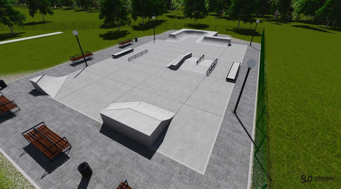project skatepark's in Milowka