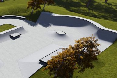 Skatepark project - Katowice