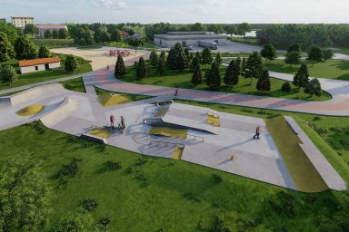 Projekt skateparku - Sępólno Krajeńskie