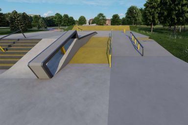 Projekt skateparku - Sępólno Krajeńskie