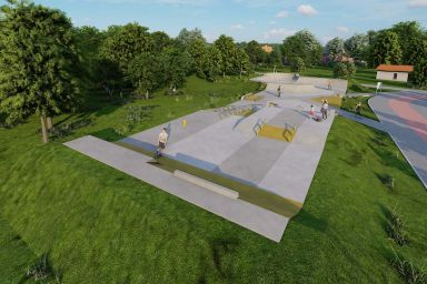 Projekt skateparku - Sępólno Krajeńskie