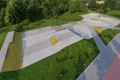 Projekt skateparku - Sępólno Krajeńskie