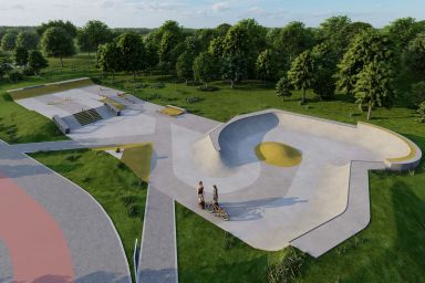 Projekt skateparku - Sępólno Krajeńskie