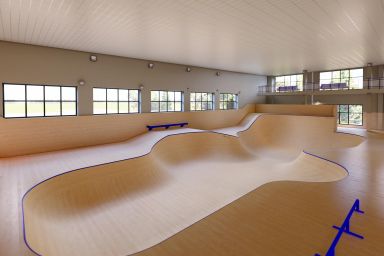 Projekt skateparku indoor - Kalisz  