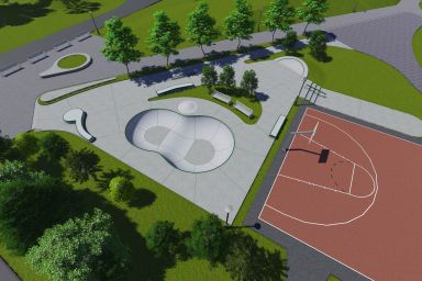 Projekt skateparku - Kalisz