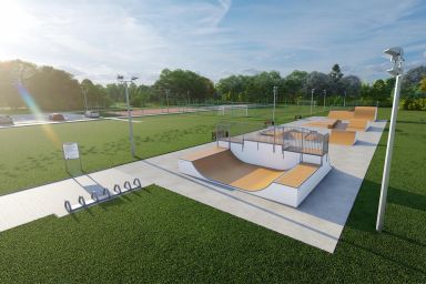 Projekt skateparku modułowego - Szczucin