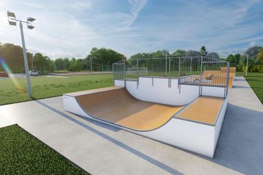 Projekt skateparku modułowego - Szczucin