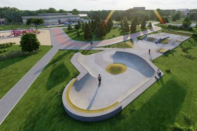 Projekt skateparku - Sępólno Krajeńskie